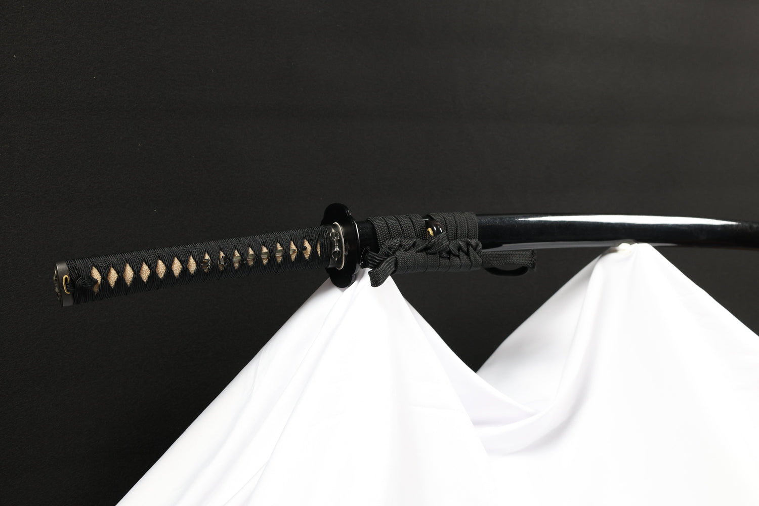 Custom Katana Commission – TangGu Maru Blade with Vajra Motif Mounting - SwordSmith Australia