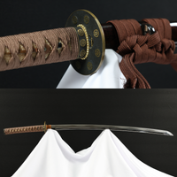 Katana Shadowcrest Oda Mokko Sanmai Blade Genmon Koshirae 紋影