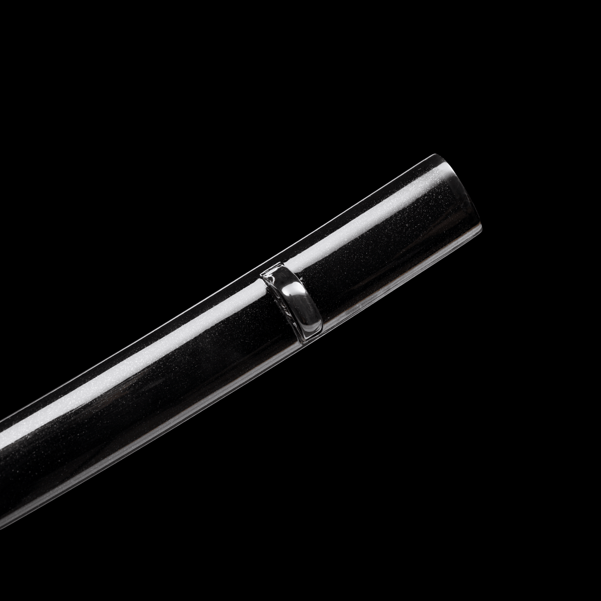 Black Sparkle Lacquered Saya 黑闪光塗 - TangGu Sword