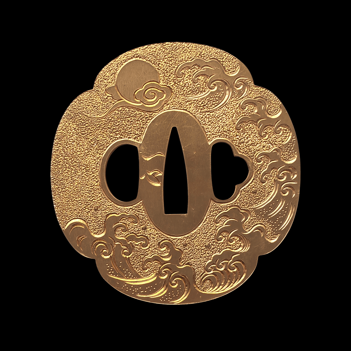 Clouds over the Rising Waves Tsuba 雲湧波生 | TangGu Sword 2026