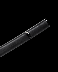 Fine Black Ishime Lacquered Saya 上黒石目塗 - SwordSmith Australia