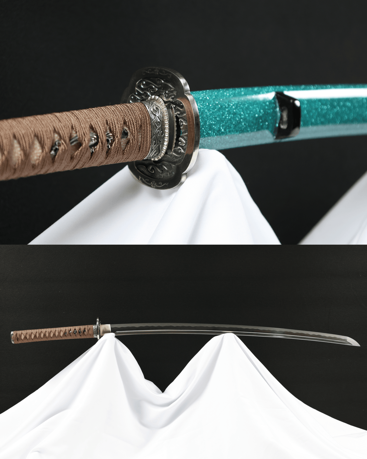 Katana Azure Wave Kobuse Blade Aonami Koshirae 青浪 - SwordSmith Australia