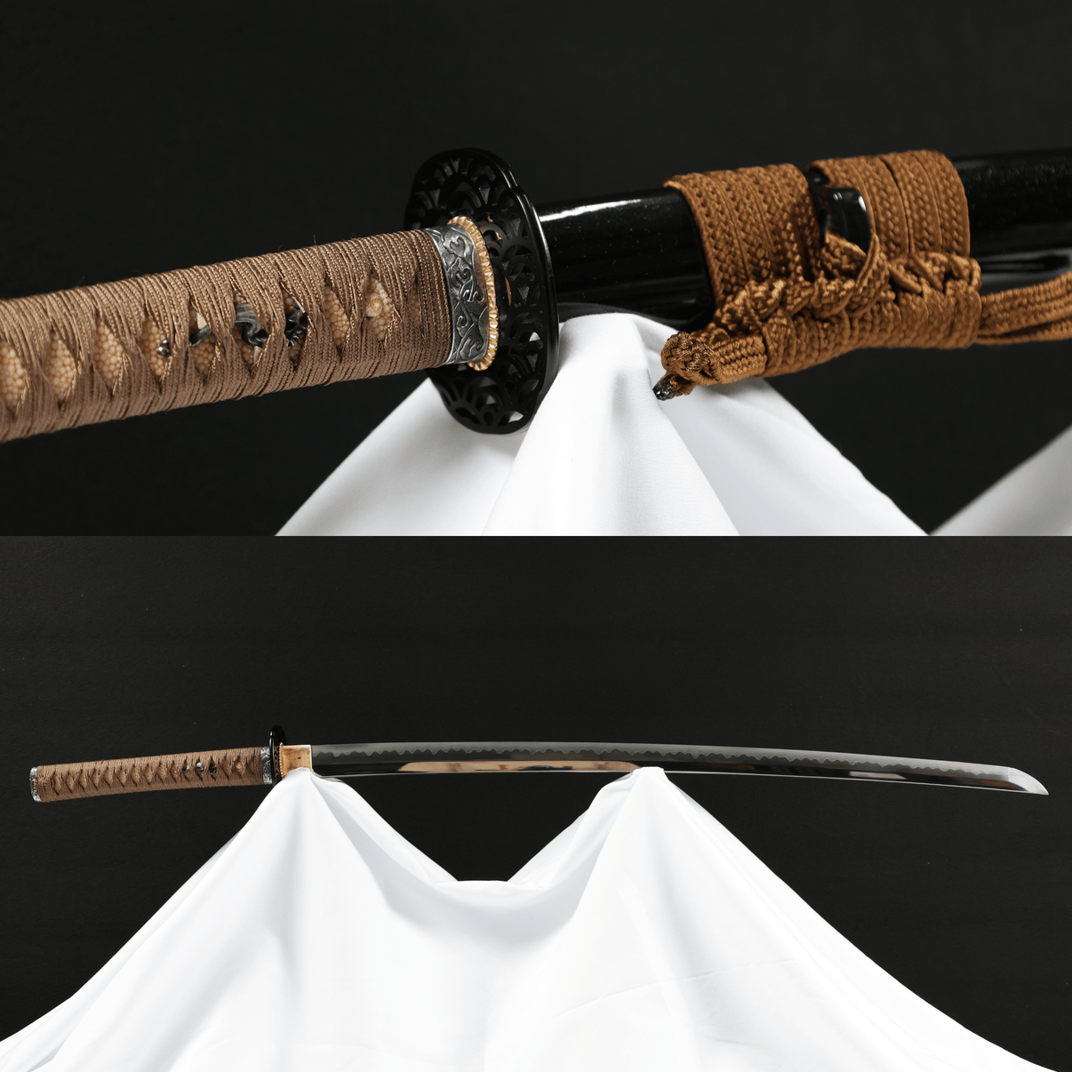 Katana Black Wave Maru Blade Kuronami Koshirae 黒浪 - TangGu Sword