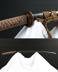 Katana Blazing Sun Oroshigane Kobuse Blade Jojaku Koshirae 炎陽 - SwordSmith Australia