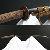Katana Blazing Sun Oroshigane Kobuse Blade Jojaku Koshirae 炎陽 - TangGu Sword