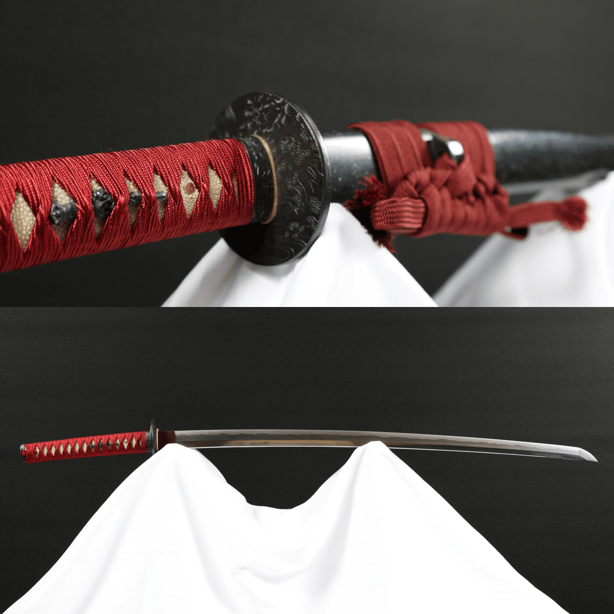 Katana Celestial Lion Oroshigane Kobuse Blade Tenshi Koshirae 天獅 - TangGu Sword