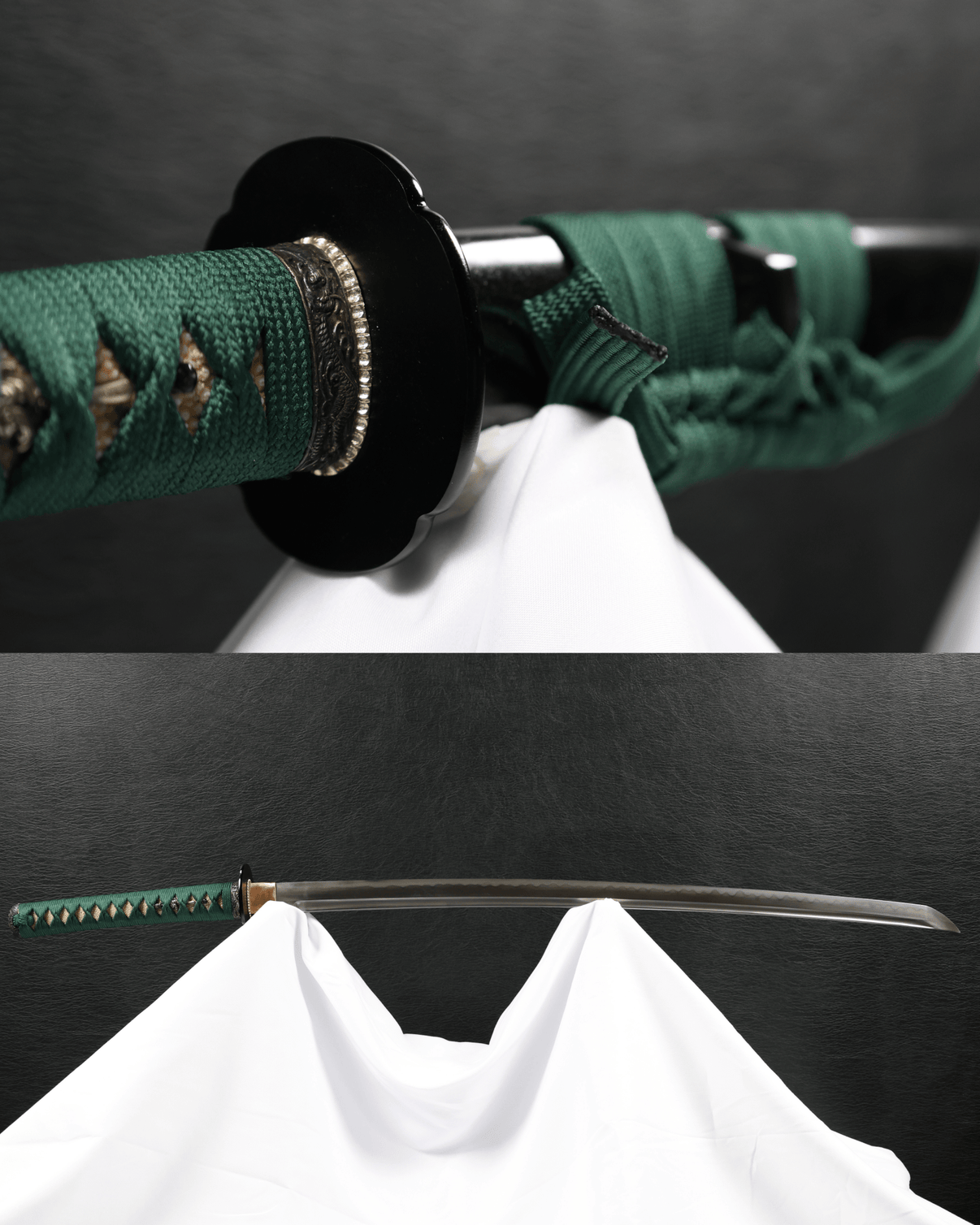 Katana Emerald Dragon Maru Blade Suiryū Koshirae 翠龍 - SwordSmith Australia