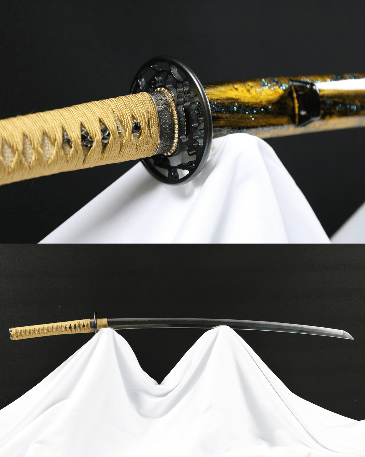 Katana Golden Plum Oroshigane Kobuse Blade Kinbai Koshirae 金梅 - SwordSmith Australia