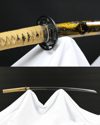 Katana Golden Plum Oroshigane Kobuse Blade Kinbai Koshirae 金梅 - SwordSmith Australia