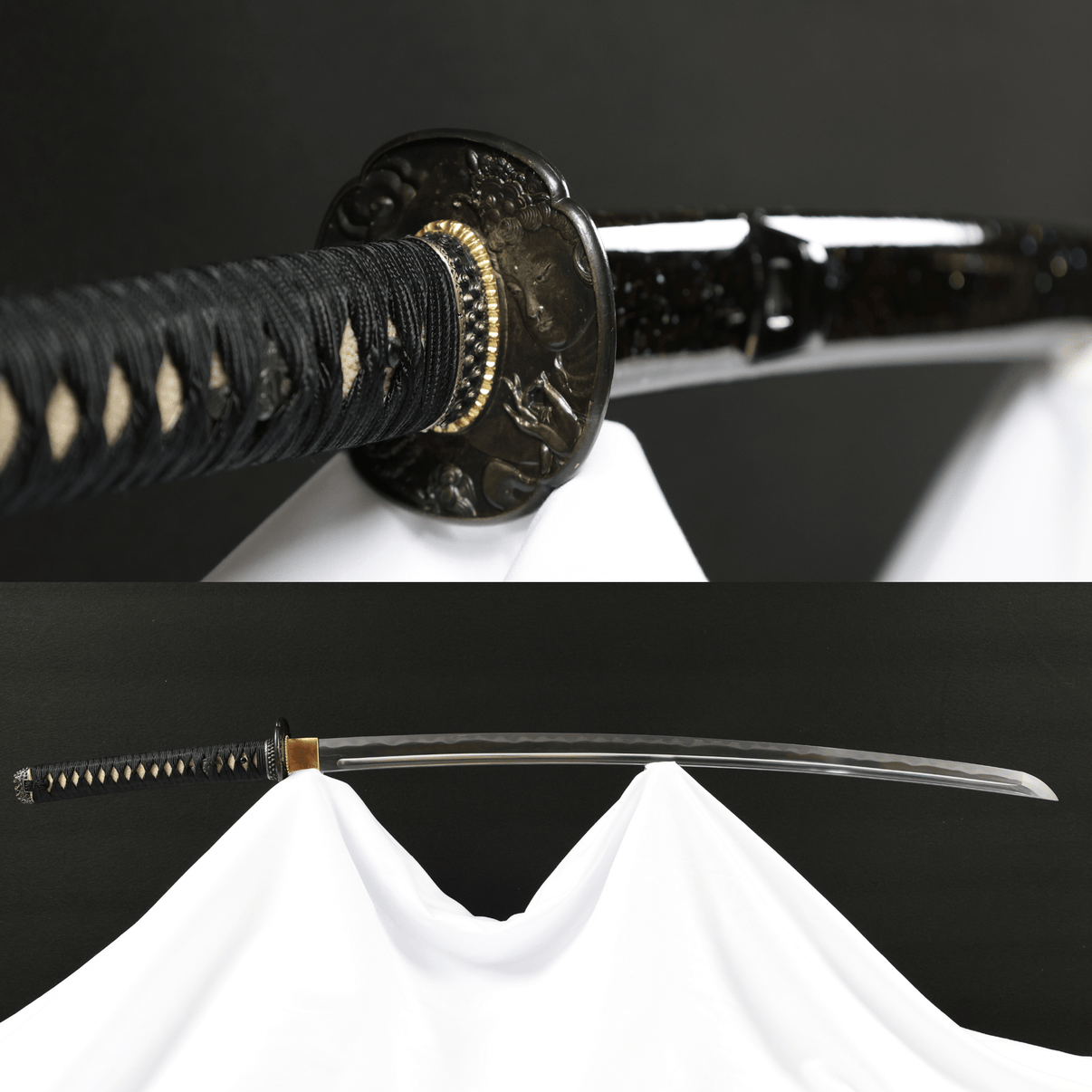 Katana Kannon Lotus Sanmai Blade Renge Koshirae 觀音蓮華 - SwordSmith Australia