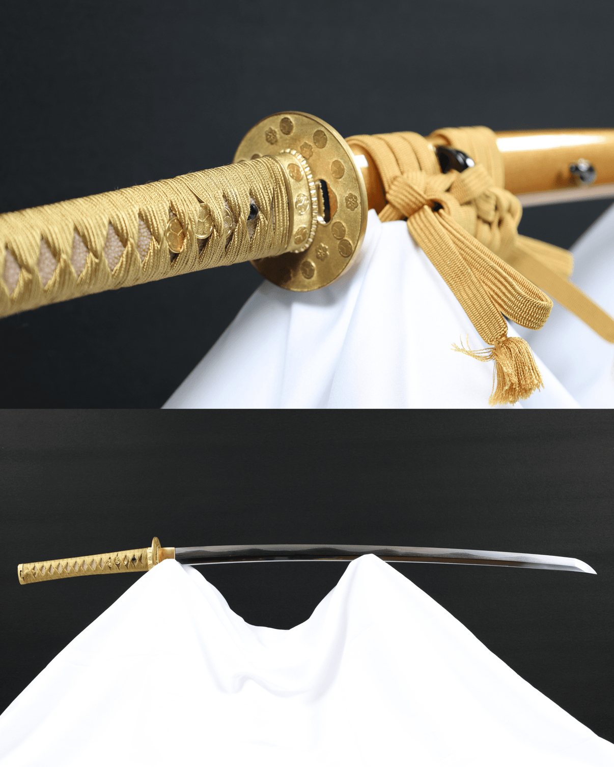 Katana Mitsuba Aoi Radiance Kobuse Blade Kin - aoi Koshirae 葵耀 - SwordSmith Australia