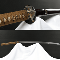 Katana Moon Rabbit Sanmai Blade Isei Koshirae 赤宵 - TangGu Sword