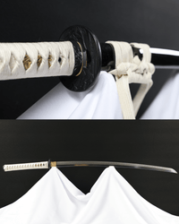 Katana Moonlit Bamboo Folded Steel Blade Takekage Koshirae 月竹 - TangGu Sword