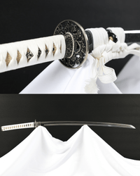 Katana Sakura Mist Sanmai Blade Hanagasumi Koshirae 白澤 - SwordSmith Australia
