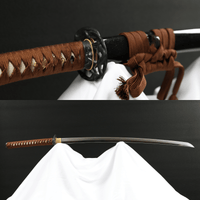 Katana Serpent Wave Folded Steel Blade Janami Koshirae 蛇濤 - TangGu Sword