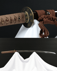 Katana Shadowcrest Oda Mokko Sanmai Blade Genmon Koshirae 紋影 - SwordSmith Australia