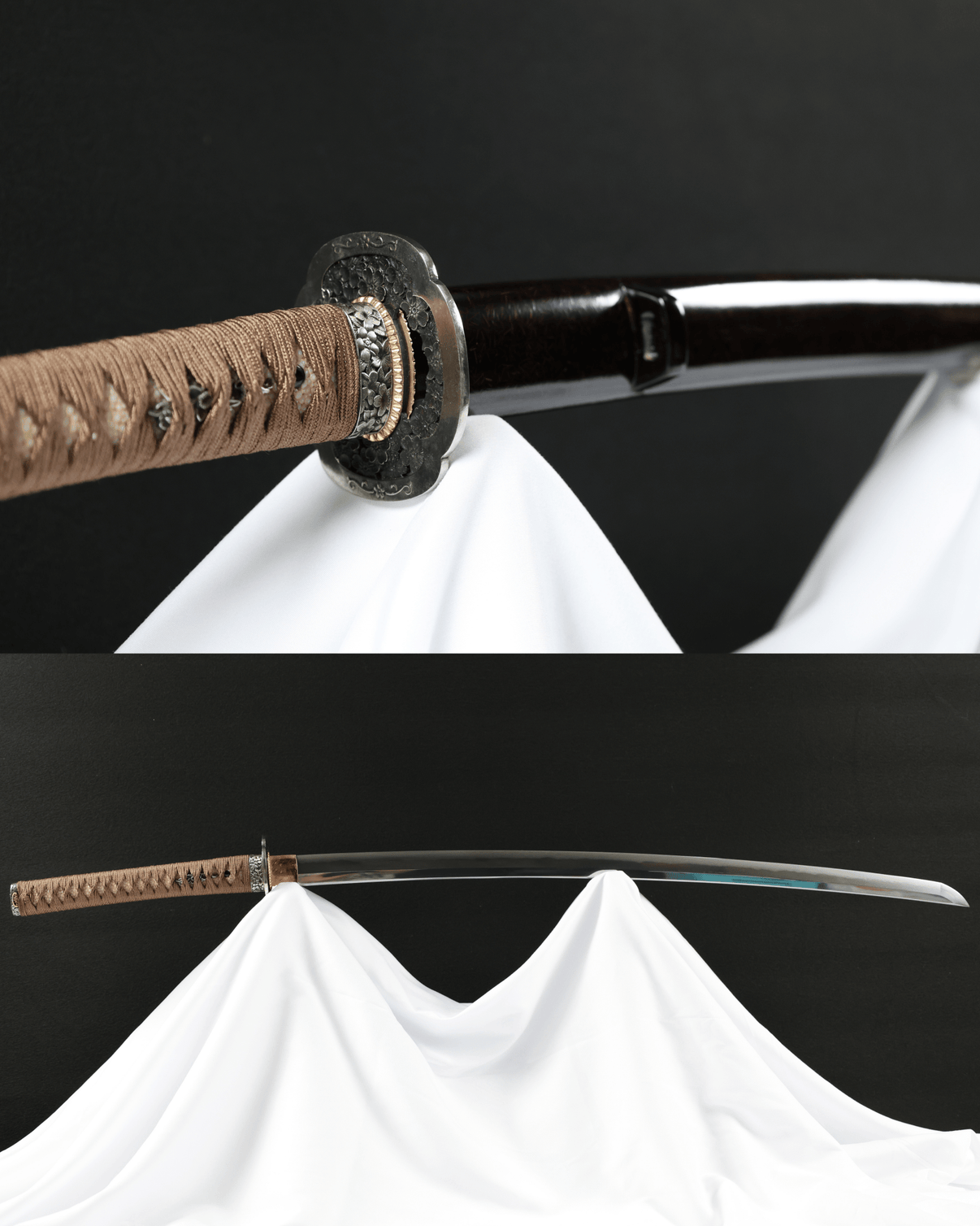 Katana Spring Ember Oroshigane Kobuse Blade Sakurai Mokko Koshirae 春霞 - SwordSmith Australia