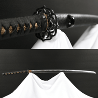Katana Veiled Aegis CPM - 3V Blade Genkō Koshirae 玄鋼 - TangGu Sword