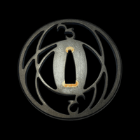 Musashino Sukashi Tsuba with Sekigane 武蔵野透鐔 | TangGu Sword 2026