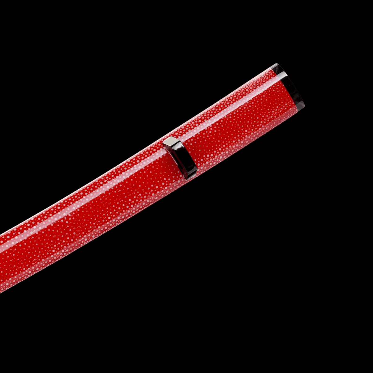 Red Rayskin Wrapped Saya 赤鮫皮 - TangGu Sword