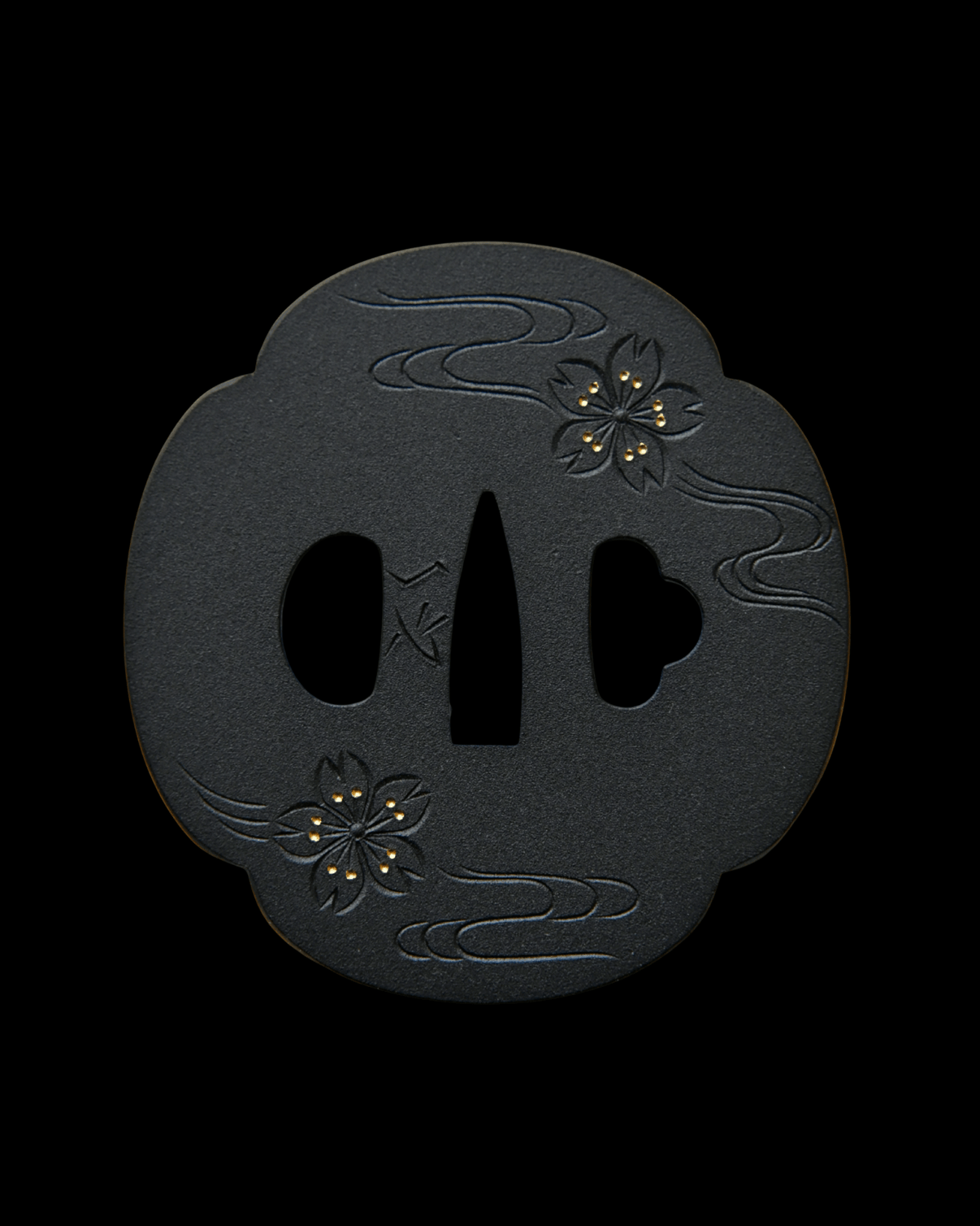 Sakura Flow Tsuba 櫻流 - SwordSmith Australia