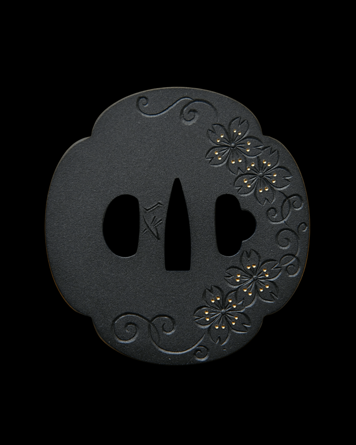 Sakura Vine Tsuba 櫻草 - TangGu Sword