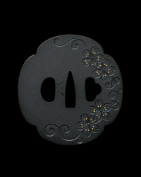 Sakura Vine Tsuba 櫻草 - TangGu Sword