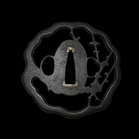 Ume ni Shukuchō Sukashi Tsuba with Sekigane 梅樹宿鳥透鐔 | TangGu Sword 2026
